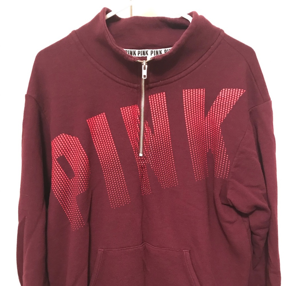 Victoria's Secret Pink half zip